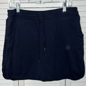 Navy skort size XL with pockets